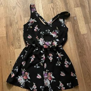 lush romper floral